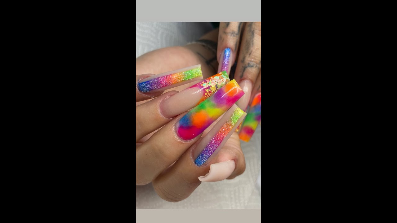 UÑAS PRIDE 🏳️‍🌈 | ANDRESMEZANAILBAR | UÑAS DE TIP PASÓ A PASO|. - thptnganamst.edu.vn