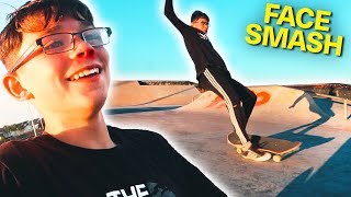 SCOOTER KID LANDS FIRST POP SHUVIT!