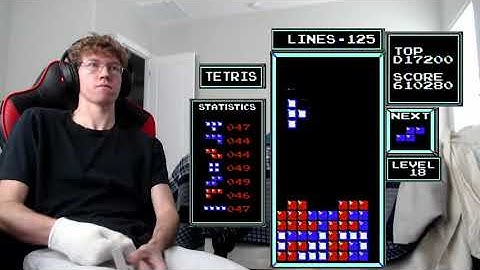 NES Tetris - MY FIRST ROLLOVER (1.6 MILLION)