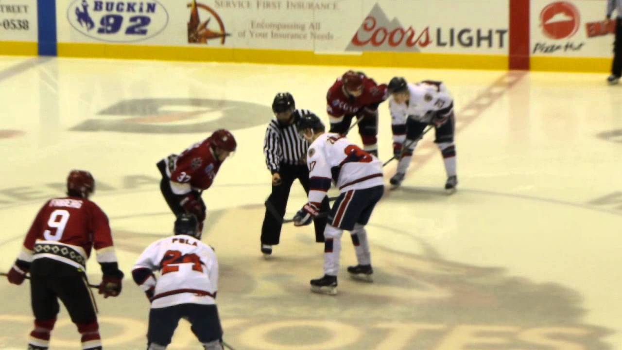 Casper Coyotes v. Utah Mustangs - SK2- 1/31/16 - Casper Events Center