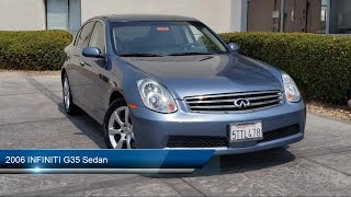 2006 INFINITI G35 Sedan Roseville Sacramento Folsom Chico Yuba City
