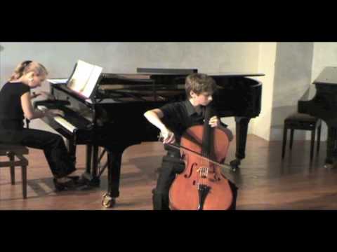 Daniel Hass (13) - Elgar Concerto Movement I