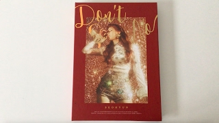 ♡Unboxing Seohyun 서현 1st Mini Album Don't Say No 돈트 세이 노♡