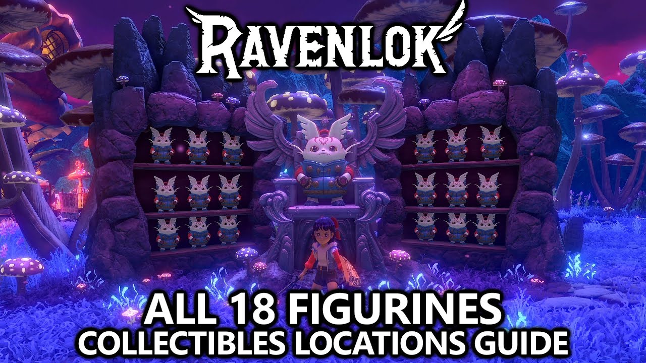 Ravenlok All 18 Figurine (Collectibles) Locations Guide Dance