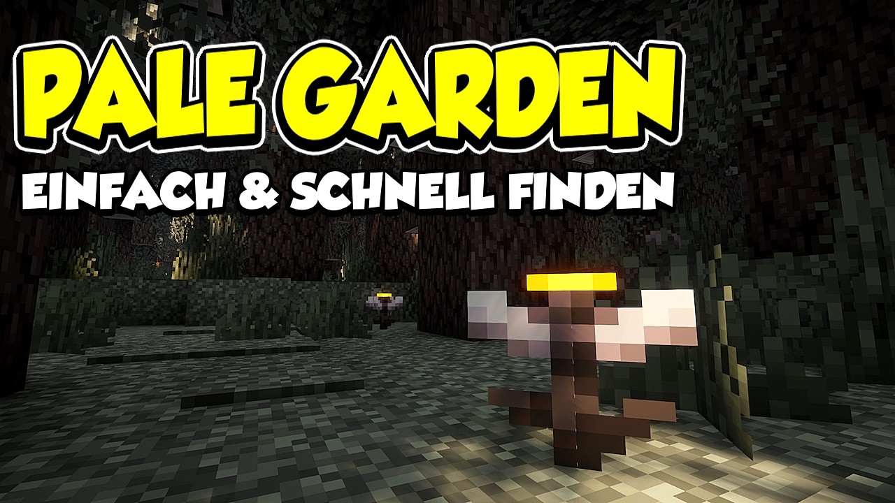 PALE GARDEN ganz einfach finden in SURVIVAL Minecraft 1.21.4 - YouTube