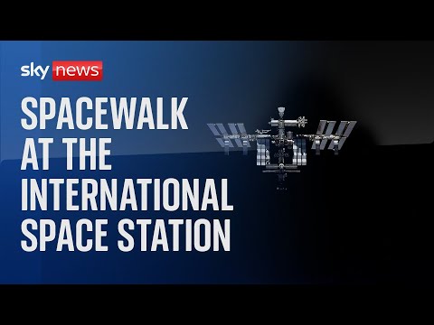 US Spacewalk 86 at the International Space Station
