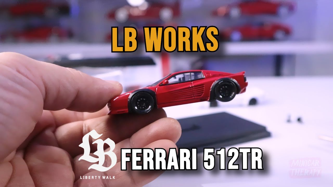 FERRARI 512TR LB WORKS YANG PERTAMA KALI DIBUAT, DIECAST STAR MODEL