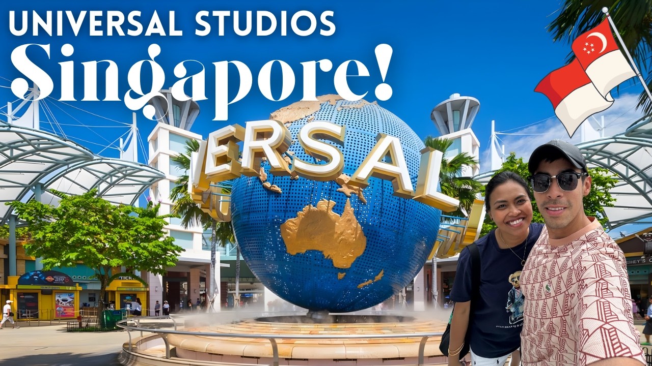 Is THIS Theme Park Worth Visiting In SINGAPORE? (Universal Singapore) | 26 Day Asia Vlog Day 4