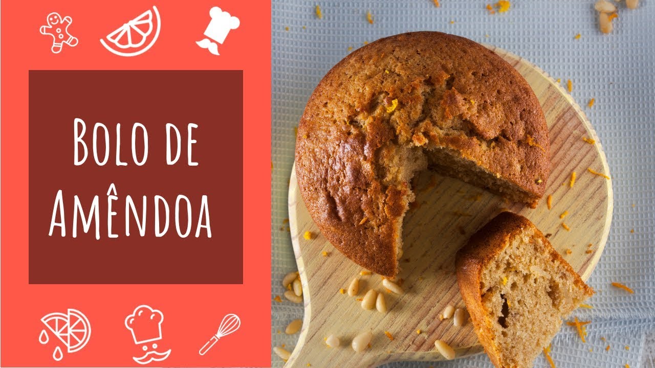 Bolo de amêndoa - Teleculinária