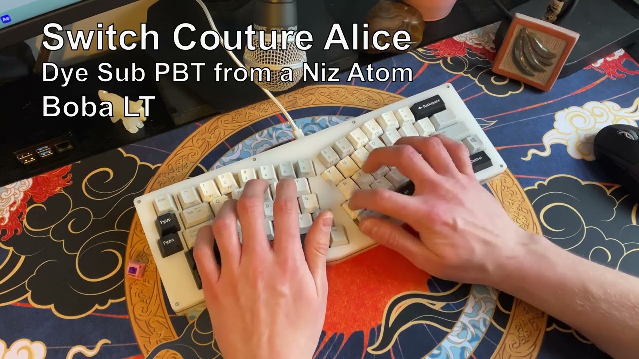Switch Couture Alice with Boba LT & Dye Sub PBT