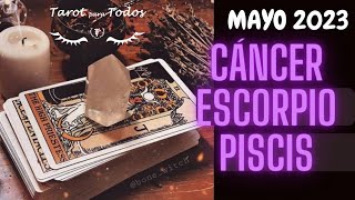 MAYO 2023 💜 Cáncer ♋️Escorpio ♏️ Piscis ♓️ lectura general #tarotmayo #cancer #escorpio #piscis