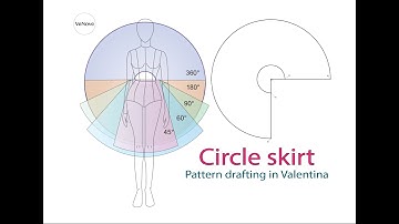 Circle skirt in Valentina/Seamly2D (for any kind of a flared skirt) #tutorial