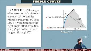 CE 2121-FUNDAMENTALS OF SURVEYING -M12-HORIZONTAL ALIGNMENT-SIMPLE CURVES-PT02