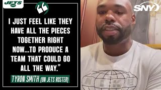 Tyron Smith on Jets' Super Bowl chances, and thoughts on Aaron Rodgers | SNY