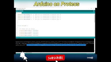 DC motor simulation with Arduino Proteus #shorts #demo
