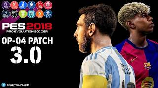 PES 2018 con mi GAMEPLAY REALISTA Luce GENIAL y PROBANDO Parche OP-04 PATCH 2026 de Pago