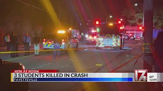 E. E. Smith high school issues statement after three students killed in crash