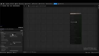 UE Render Custom Depth Material Domain → Post Process
