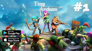 Tiny Archers -  Walkthrough Gameplay Part 1 - Adam: Days 1 ( Android)