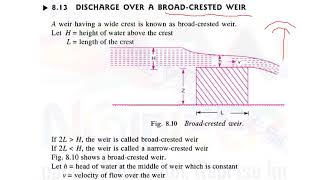 Cipoletti weir, broad crested weir