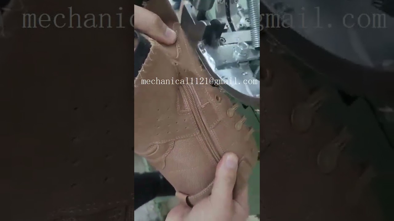 Automatic Shoe buckle installation machine and tools 