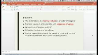 Data Mining with R Tutorial one: Data Structures