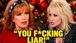 Dolly Parton HUMILIATES Joy Behar LIVE On The View After Heated Argument