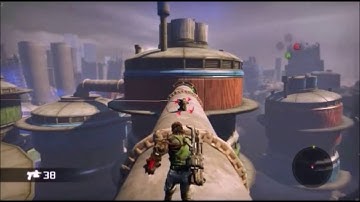 BIONIC COMMANDO COMMANDO MODE CRASH RECON SNIPER FIRE PART 2 WALK THROUGH