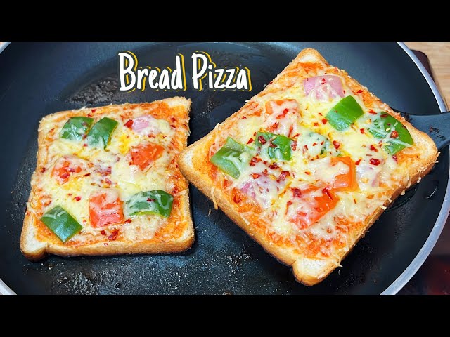Homemade Tawa Bread Pizza Recipe Tawa Pizza Best Homemade Pizza You Will Ever Eat