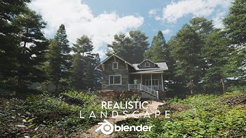 Blender Landscape For Beginners | Free Addon