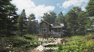 Blender Landscape For Beginners | Free Addon