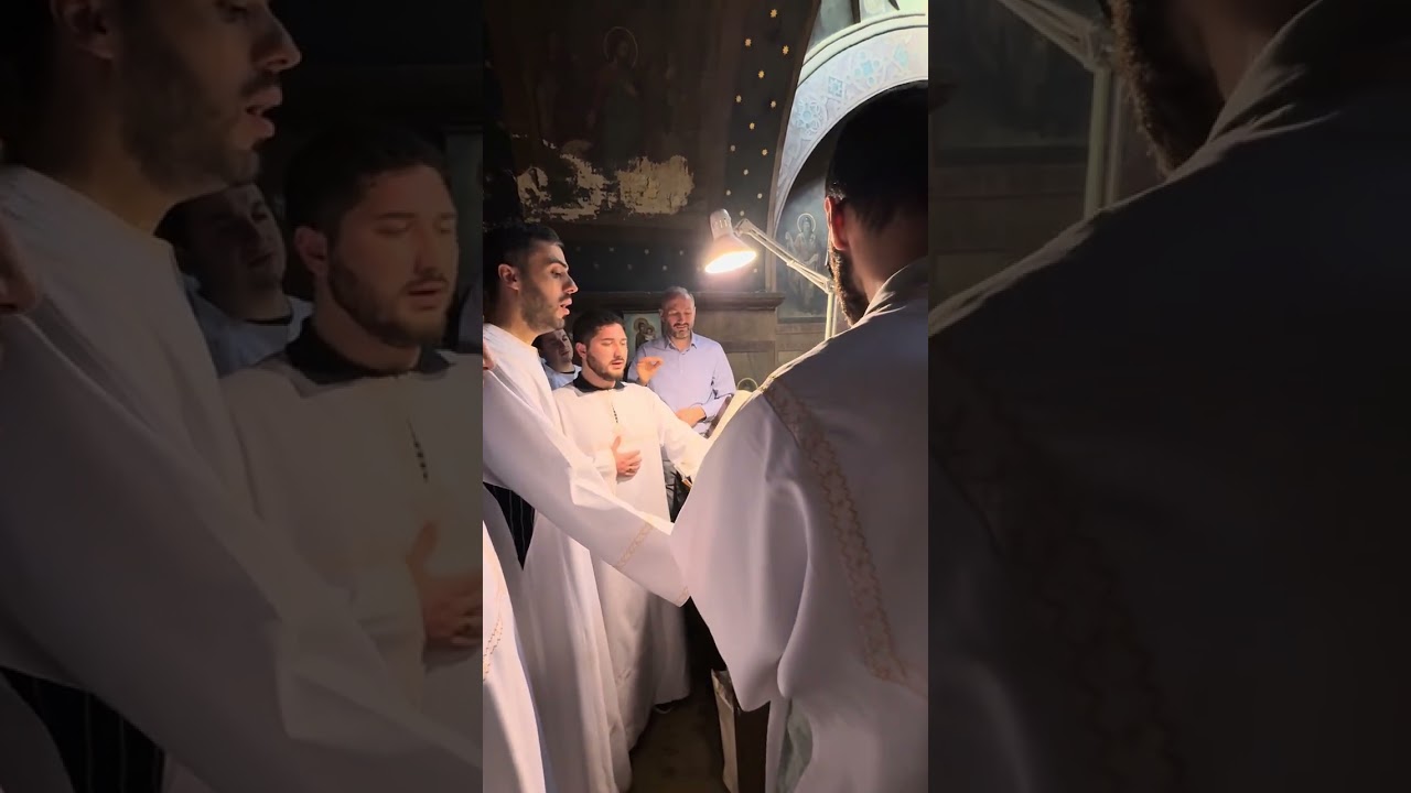 წმინდა მამა დავით გარეჯელის მგალობელთა გუნდი. საგალობელი,,ქერუბიმთა