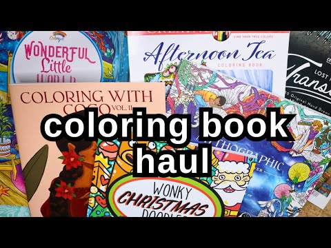 My Last Adult Coloring Book Haul Of The Year | Quick Flips | Sept, Oct, Nov 2023