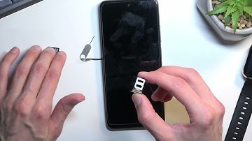 How to Insert Nano SIM to the POCO X4 GT - Find and Open Sim Card Tray on a Xiaomi POCO X4