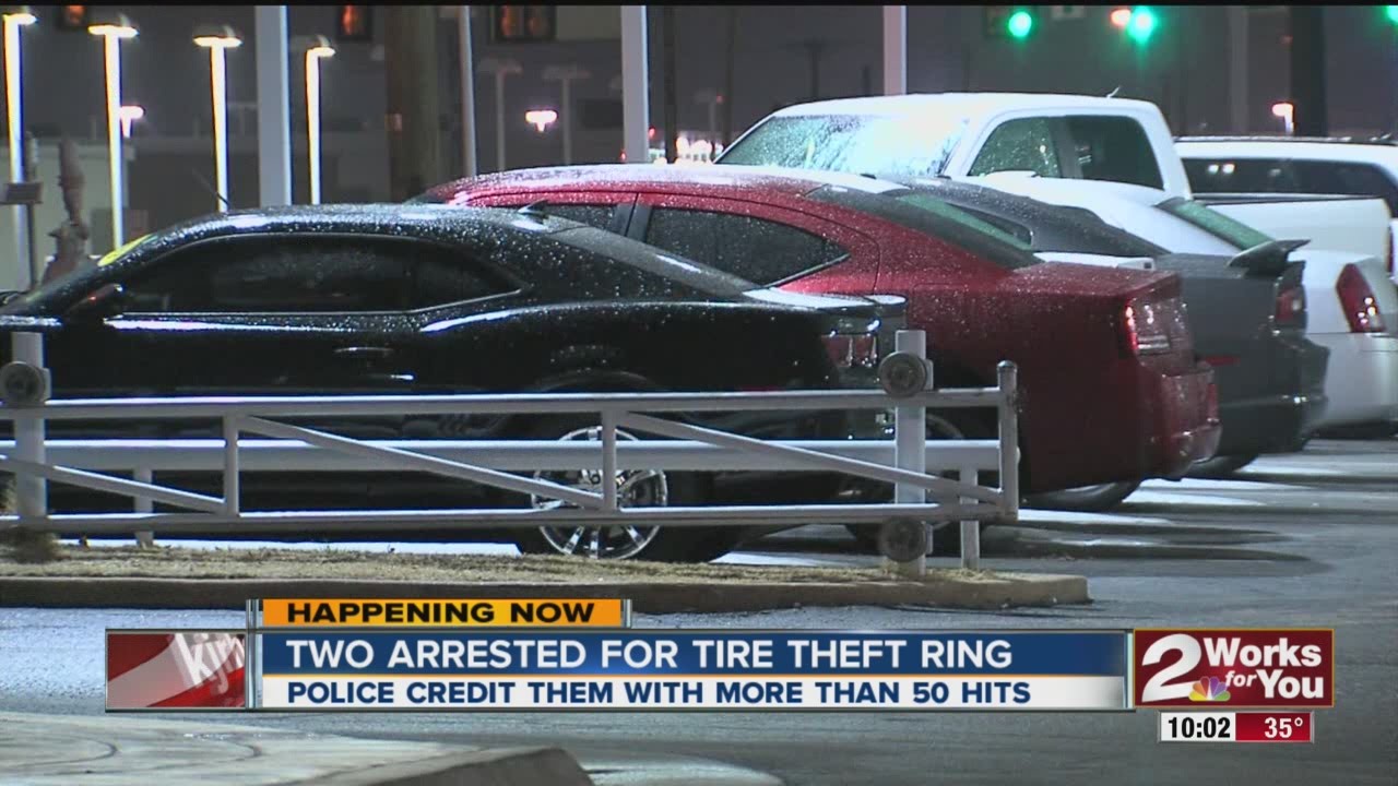 Two Arrested For Tire Theft Ring YouTube