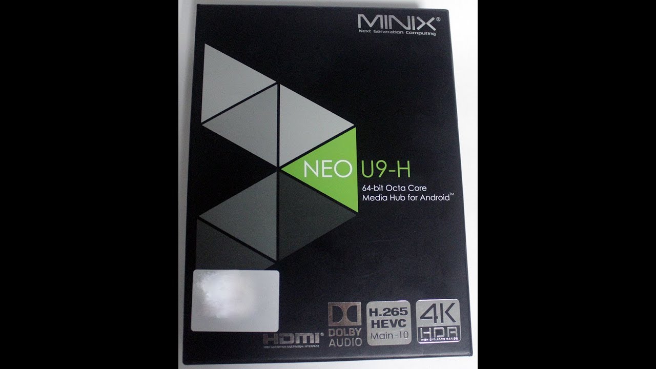 Minix Neo U9 H Unboxing