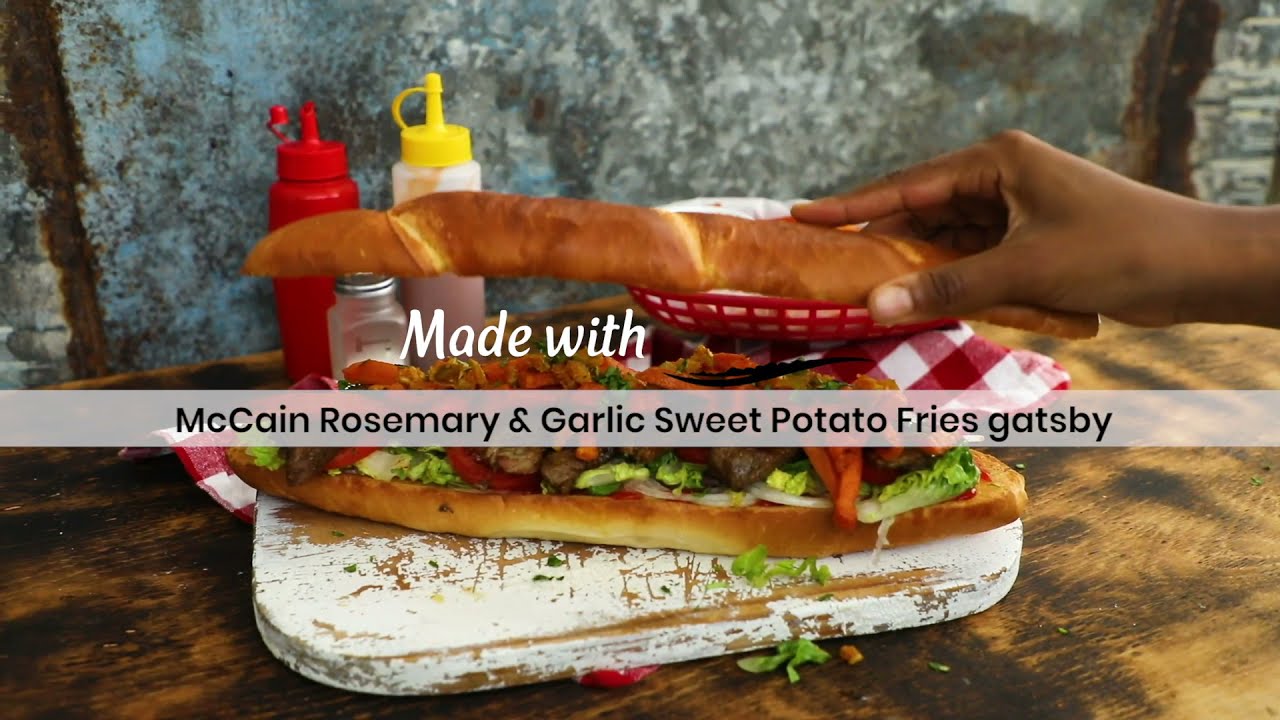 McCain Rosemary & Garlic Sweet Potato Fries YouTube