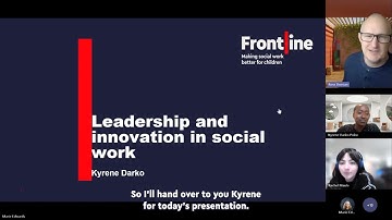 Social work leadership and innovation | Frontline Talks