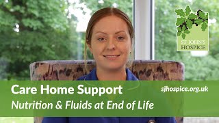 Nutrition & Fluids at End of Life - Care Home Support