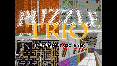 Puzzle Trio Minecraft Map w/kip & RedWalker