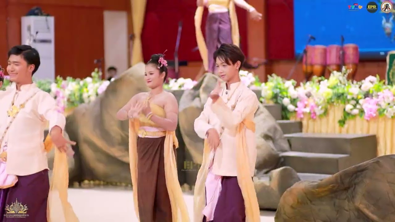 การแสดงคืนคีงโดยวงโปงลางออนซอนอีสานโรงเรียนศรีกระนวนวิทยาคม