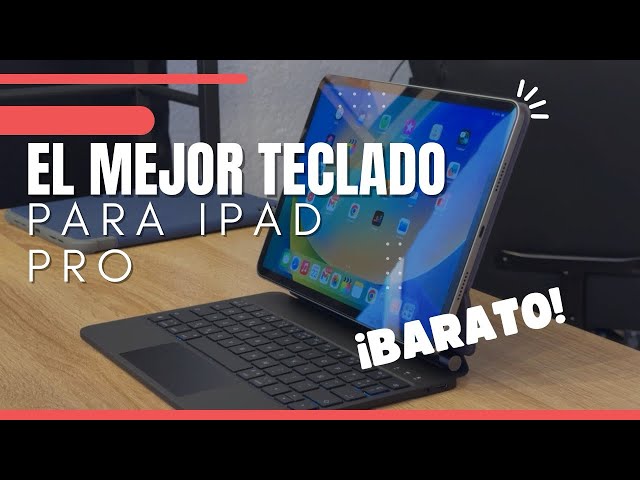 El mejor teclado para iPad Pro sin gastar tanto dinero! Goojodoq KEYBOARD 