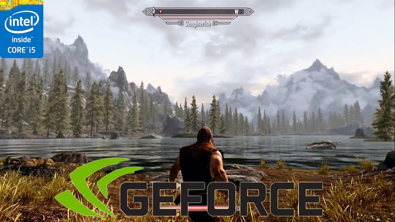 The Elder Scrolls V Skyrim Legendary Edition Gameplay On Nvidia GT740M ...
