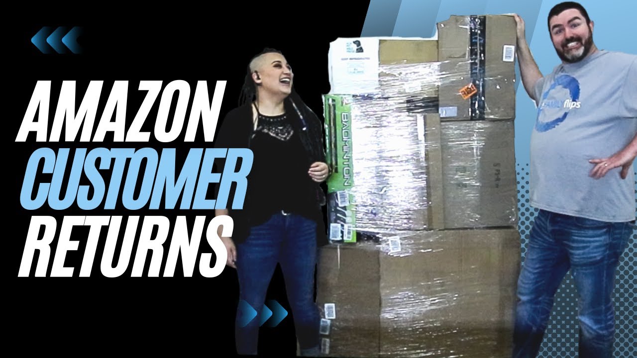 We Bought An Amazon Customer Returns Pallet | Unboxing over $2000 Worth ...