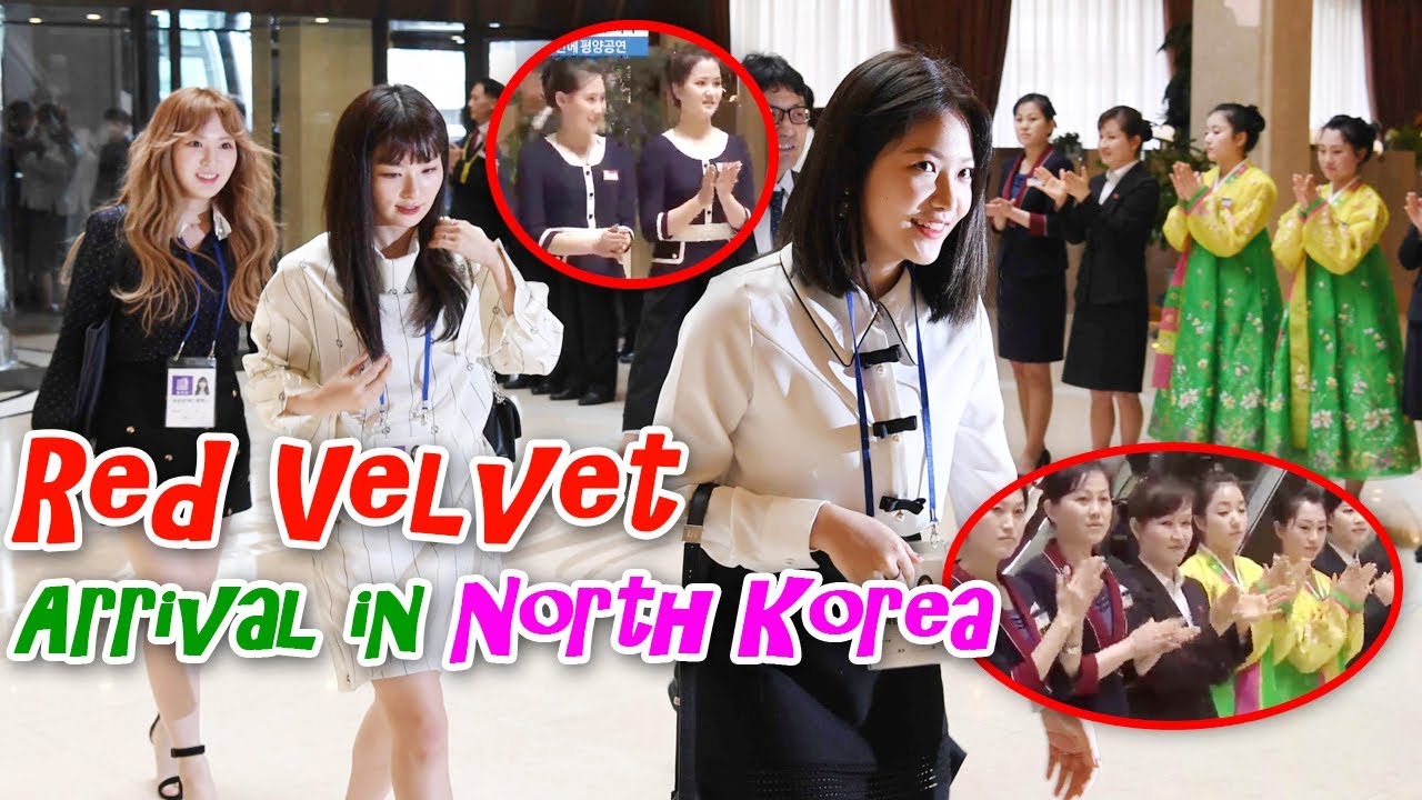Red Velvet applauded by North Korean Staff when they arrived at Koryo Hotel Pyongyang | 레드벨벳 평양 고려호텔