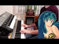*LAMU Sigla* (Urusei Yatsura Italian Theme) on piano + some improv