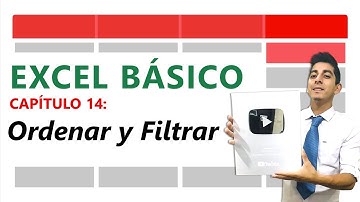 14 | Como Ordenar y Filtrar datos en Excel