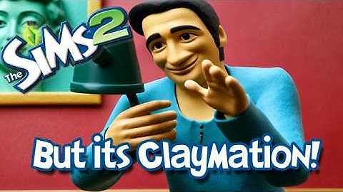 I Converted The Sims 2 into Claymation, and here