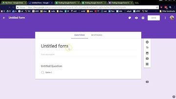 How to Make a Google Form in Google Drive