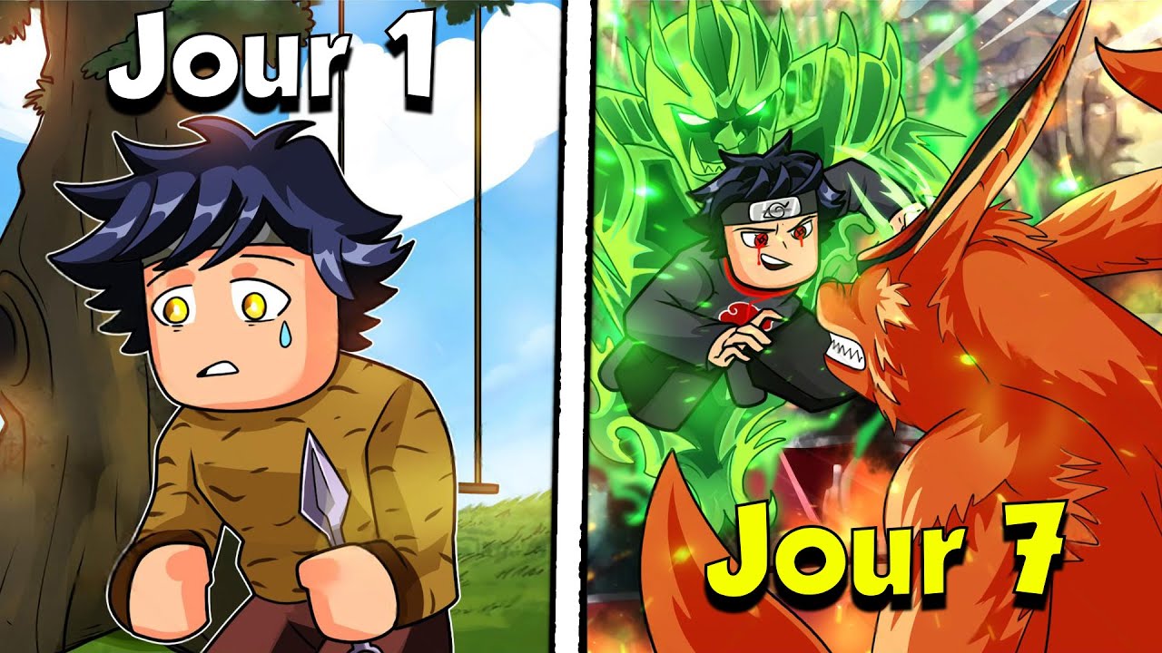 7 JOURS pour sauver Konoha ! (Roblox)